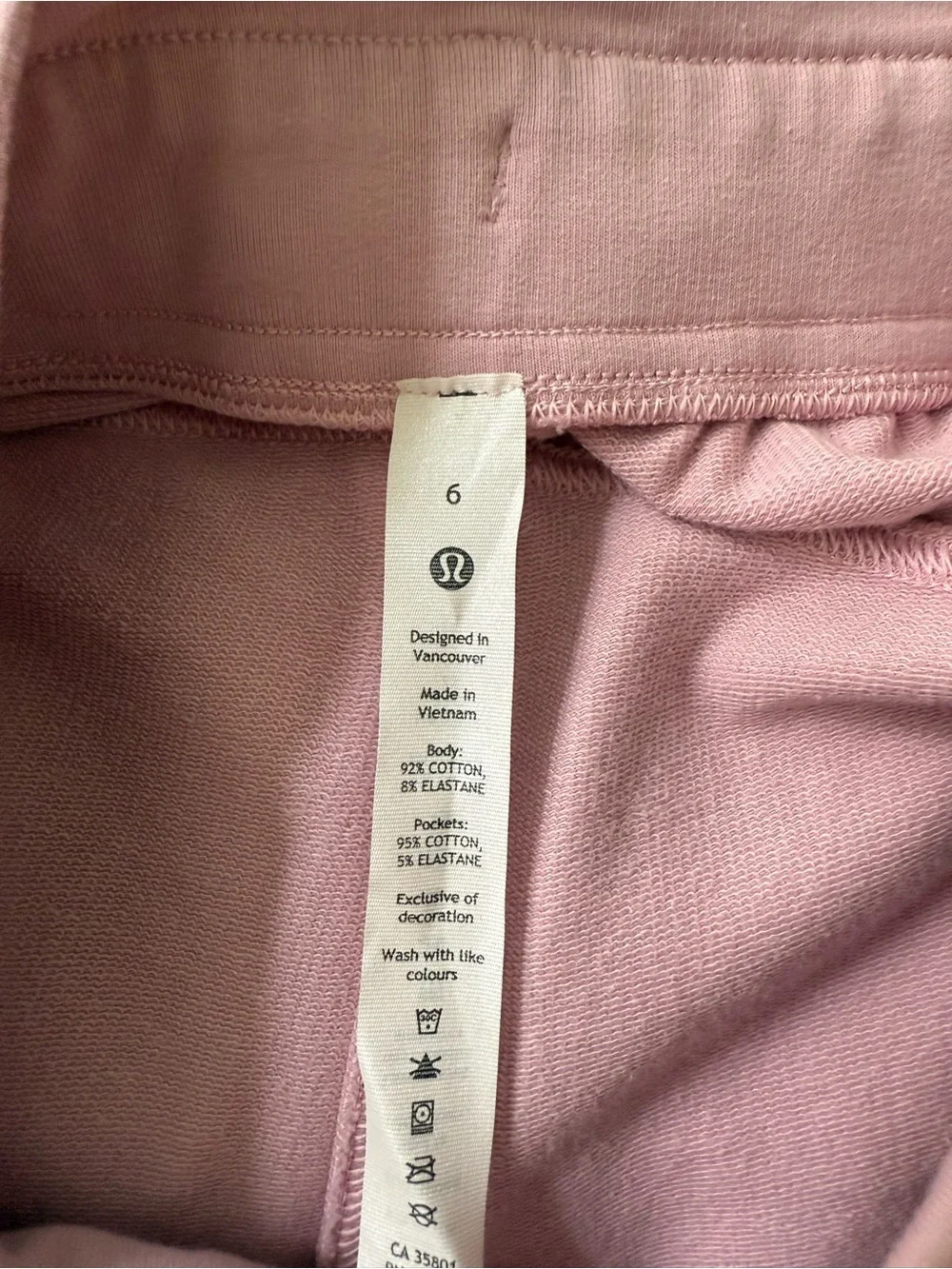 NWT Lululemon Inner Glow High-Rise Short 3” Pink Peony Size 6